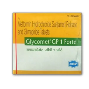 Glycomet-GP 1 Tablet (Metformin/Glimepiride)