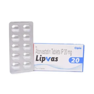 Lipvas 20mg (Atorvastatin)