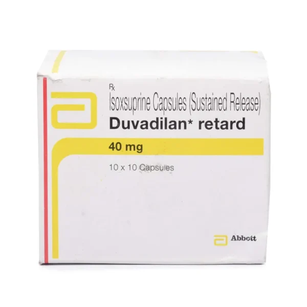 Duvadilan Retards 40mg (Isoxsuprine Hcl)