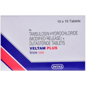 Veltam Plus 0.4/0.5mg (Tamsulosin/Dutasteride)