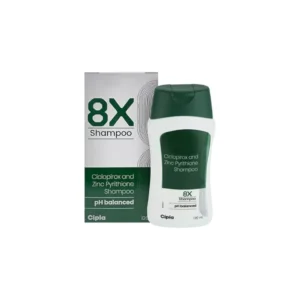 8X Shampoo (Ciclopirox/Zinc pyrithione)