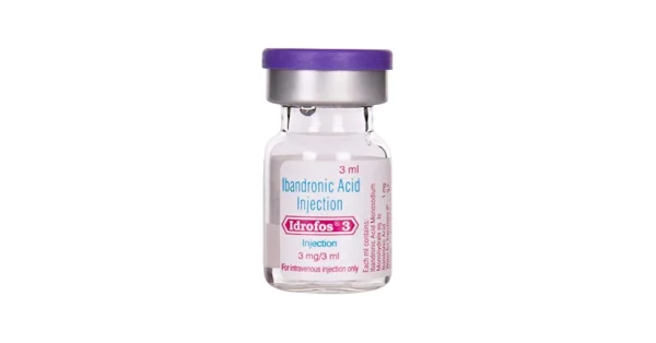 Idrofos 3mg Injection (Ibandronic Acid)