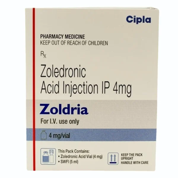 Zoldria 4mg (Zoledronic Acid)