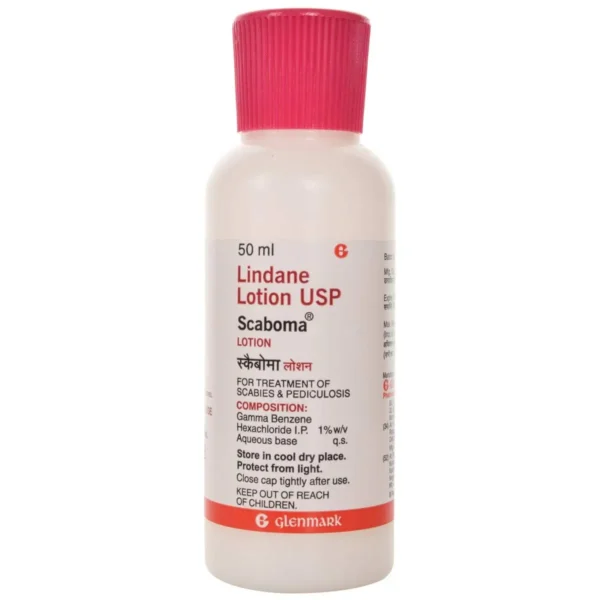 Scaboma Lotion 100ml (Lindane/Gamma Benzene Hexachloride)