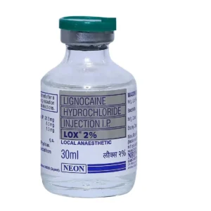 LOX 2% Inj (Lidocaine or lignocaine)