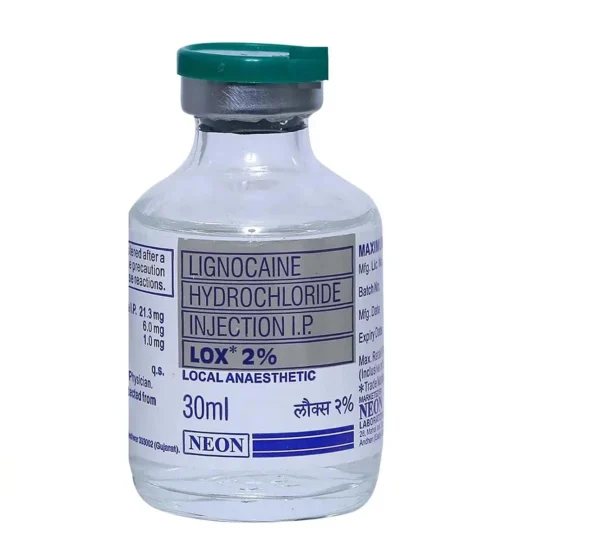 LOX 2% Inj (Lidocaine or lignocaine)