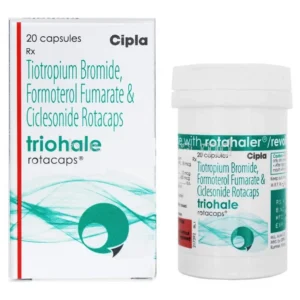 Triohale Inhaler (Tiotropium/Formoterol/Ciclesonide)