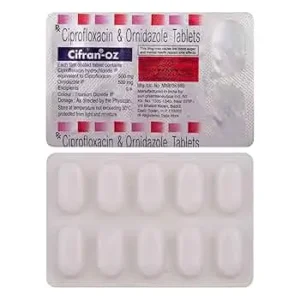 Cifran OZ 1000mg (Ciprofloxacin/Ornidazole)
