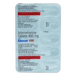 Adesam 400mg (Ademetionine/S-Adenosyl Methionine)