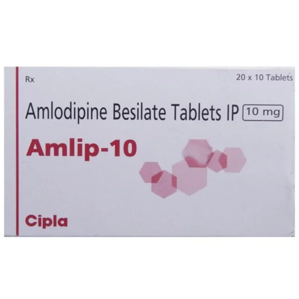 Amlip 10mg (Amlodipine Besilate)