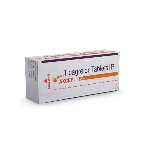 Axcer 90mg (Ticagrelor)