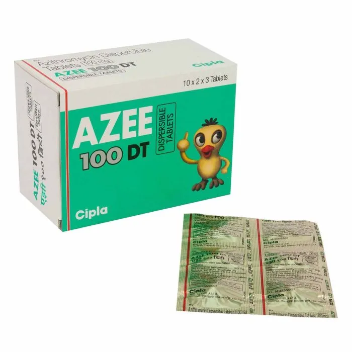 Azee DT 100mg (Azithromycin) Azee DT 100mg (Azithromycin)