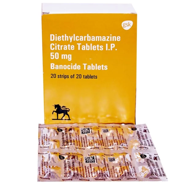 Banocide Forte 50mg Tablet – Antifungal for Fungal Infections