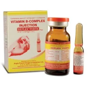 Beplex Forte Plus 11ml Injection (Vitamin B-Complex)