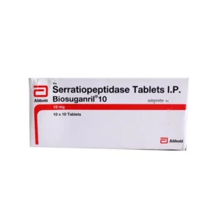 Biosuganril 10mg (Serratiopeptidase)