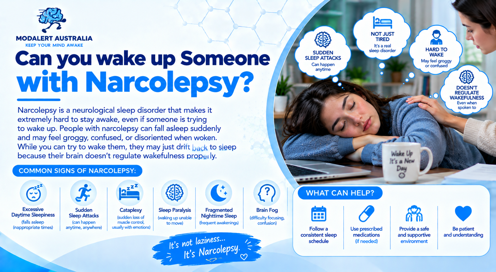 Can you wake up Someone with Narcolepsy?