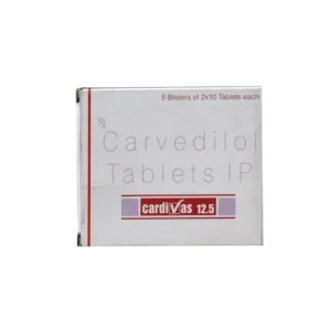 Cardivas 12.5mg (Carvedilol)