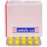 Cardivas 6.25mg (Carvedilol)