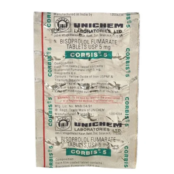 Corbis 5mg (Bisoprolol)