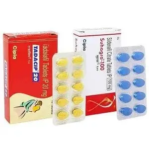 ED Duo Pack by Cipla 100/20 mg (Sildenafil/Tadalafil)