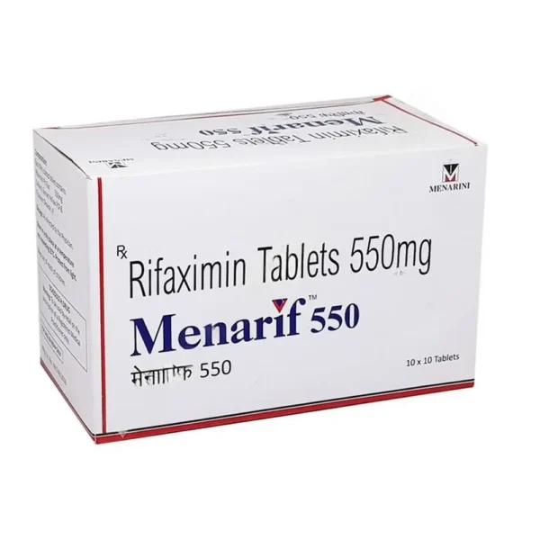 Menarif 550mg (Rifaximin)
