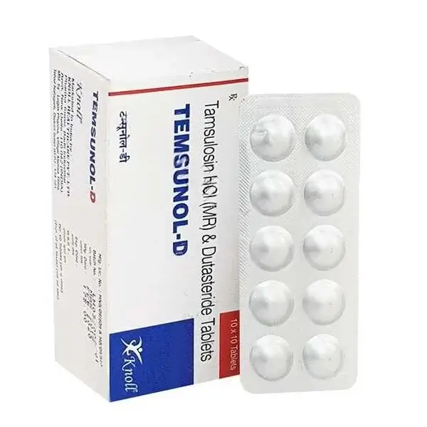 Temsunol D 0.4/0.5mg (Tamsulosin/Dutasteride) Temsunol D 0.4/0.5mg (Tamsulosin/Dutasteride)