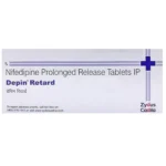 Depin Retard 20mg (Nifedipine)