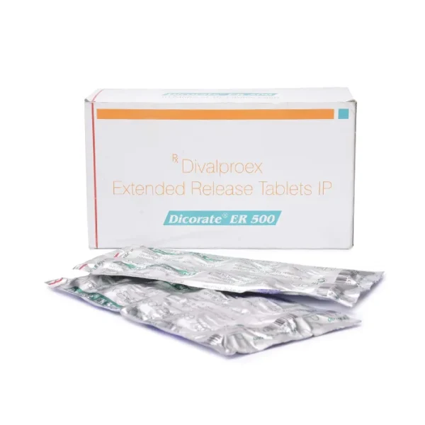 Dicorate ER 500mg (Divalproex Sodium)