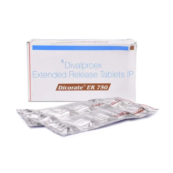 Dicorate ER 750mg (Divalproex Sodium)