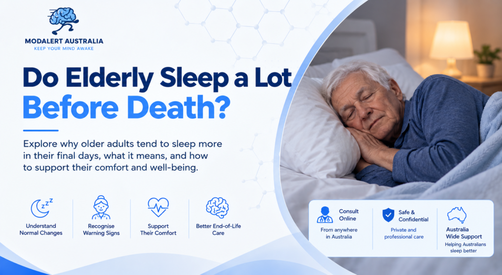 Do Elderly Sleep a Lot Before Death?