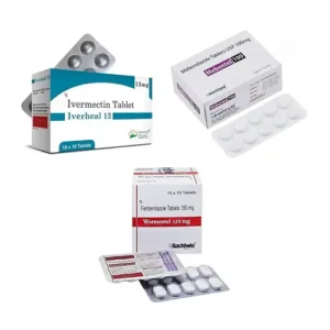 Fenbendazole 150+Mebendazole 100+Ivermectin 12