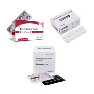 Fenbendazole 500+Mebendazole 100+Ivermectin 6