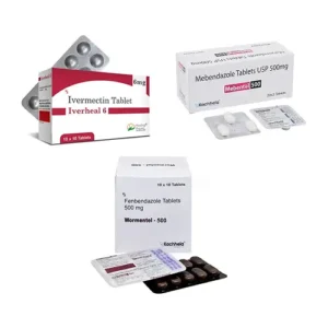 Fenbendazole 500+Mebendazole 500+Ivermectin 6