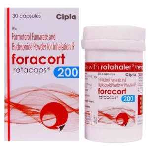 Foracort Rotacaps 200mcg (Budesonide/Formoterol)