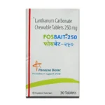 Fosbait 250mg (Lanthanum Carbonate)