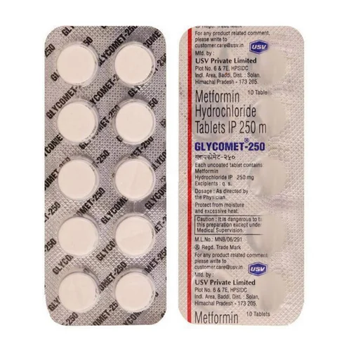 Glycomet 250mg (Metformin) Glycomet 250mg (Metformin)