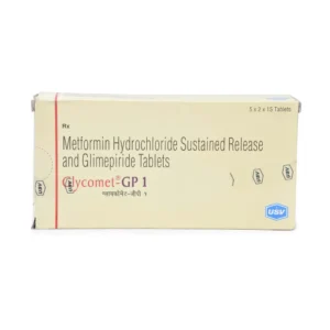 Glycomet GP 1mg (Metformin/Glimepiride)