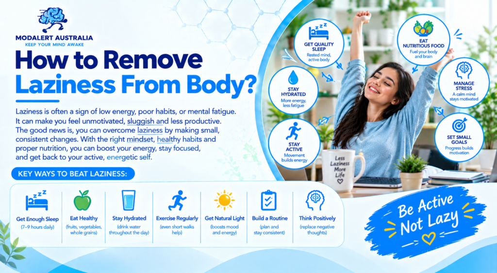 How to Remove Laziness From Body?