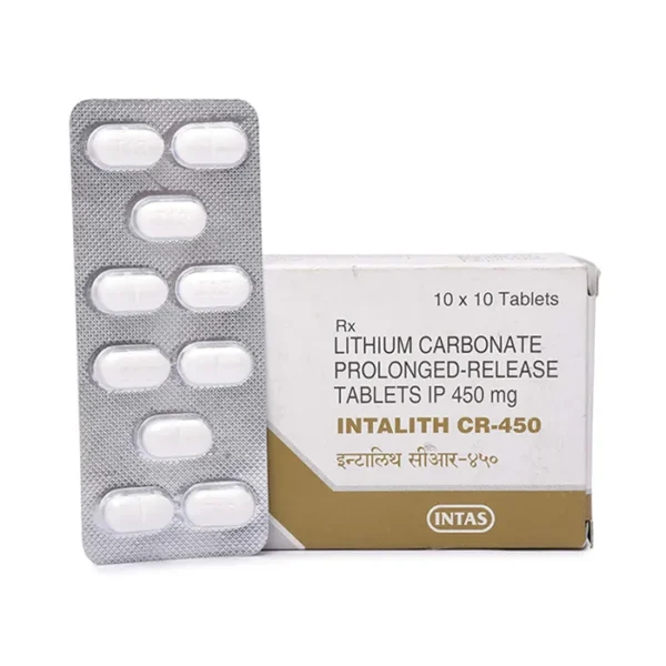Intalith CR 450mg (Lithium Carbonate)