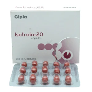 Isotroin 20mg Soft Capsules (Isotretinoin)
