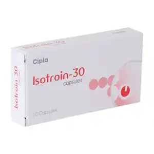 Isotroin 30mg Soft Capsules (Isotretinoin)