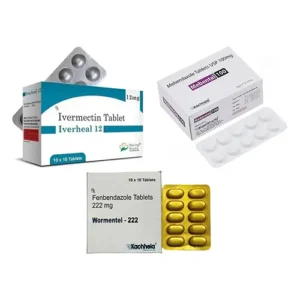 Ivermectin+Fenbendazole+Mebendazole