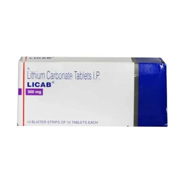 Licab 300mg (Lithium Carbonate)