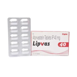 Lipvas 40mg (Atorvastatin)