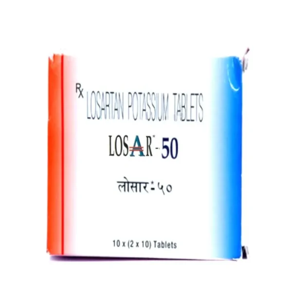 Losar 50mg (Losartan Potassium)