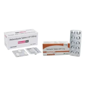 Mebendazole 500+Ivermectin 3