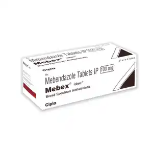 Mebex 100mg (Mebendazole)