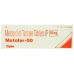 Metolar 50mg (Metoprolol)