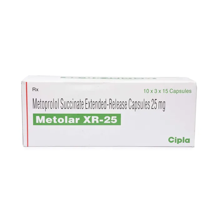 Metolar XR 25mg (Metoprolol) Metolar XR 25mg (Metoprolol)