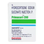 Primacort injection 200mg (Hydrocortisone)